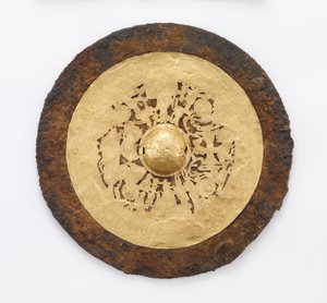 Mirror with Queen Mother of the West (Xiwangmu) and Duke Father of the East (Dongwanggong), 25-220 by Eastern Han Dynasty Chinese School