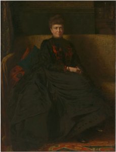 Mrs. Eastman Johnson by Eastman Johnson