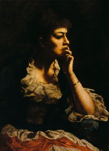 Portrait of Mrs. Eastman Johnson, ca. 1888