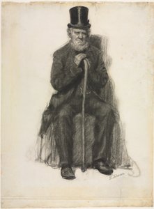 Study of an Old Man (Possibly a Study for Portrait of Peter Folger)