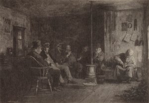 The Nantucket School of Philosophy by Eastman Johnson
