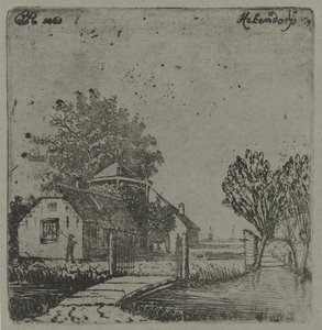 View of Hekendorp by Eberhard Cornelis Rahms
