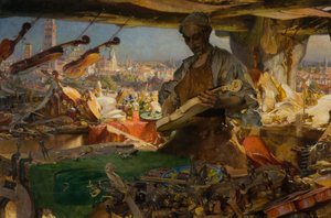 Stradivarius in his Workshop