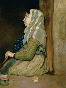 A Roman Beggar Woman