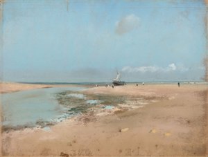 Beach at Low Tide (Mouth of the River)