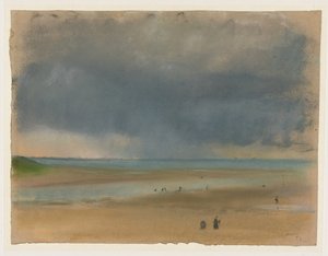 Beside the Sea by Edgar Degas