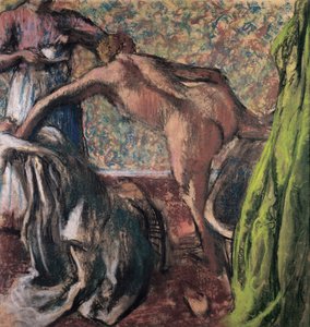 Breakfast After The Bath by Edgar Degas