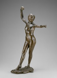 Dancer Ready to Dance, Right Foot Forward, modeled 1882-95 cast 1919