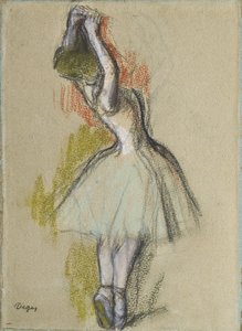 Standing Dancer, c. 1885 by Edgar Degas