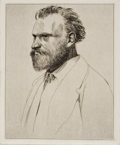 Edouard Manet, Bust-Length Portrait by Edgar Degas