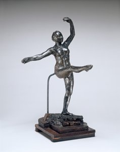 Fourth Position Front, on the Left Leg by Edgar Degas