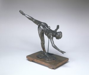 Grande Arabesque, Third Time First Arabesque Penchée, c. 1885-1890 by Edgar Degas