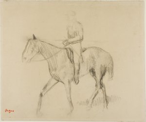 Horse and Rider by Edgar Degas