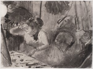 Intimacy by Edgar Degas