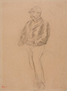Jockey by Edgar Degas