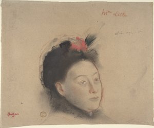 Madame Lisle by Edgar Degas