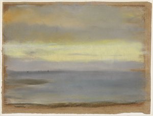 Marine, Sunset by Edgar Degas