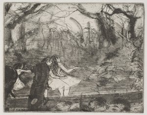 On Stage III by Edgar Degas