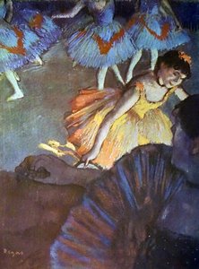 A Ballet Seen from an Opera Box by Edgar Degas