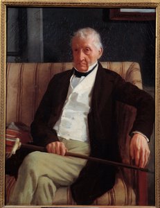 Portrait of Hilaire Degas (1770 - 1858) grandfather of the artist