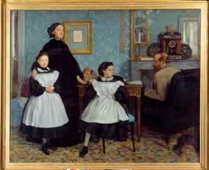 Portrait of the Bellelli Family by Edgar Degas