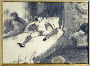 Rest on the Bed by Edgar Degas
