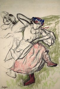 Russian Dancers by Edgar Degas