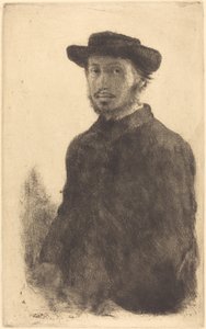 Self-Portrait Edgar Degas by Edgar Degas