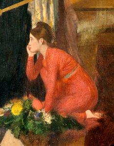 Semiramis Building Babylon (detail), 1860-1862 by Edgar Degas