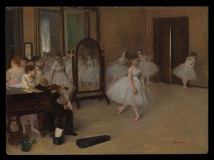 The Dancing Class by Edgar Degas
