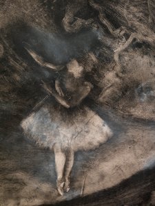The Master of Ballet (detail) by Edgar Degas