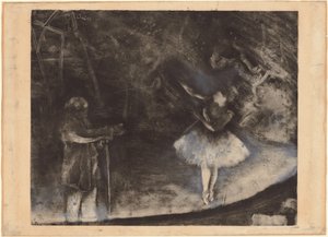 The Master of Ballet by Edgar Degas
