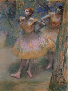 Two Dancers by Edgar Degas