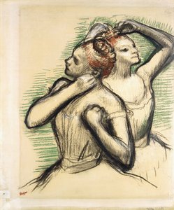 Two Dancers by Edgar Degas