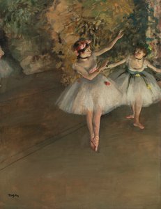 Two Dancers on a Stage, 1874