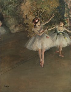 Two Dancers on a Stage, c.1874
