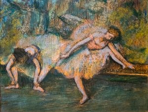 Two Dancers by Edgar Degas