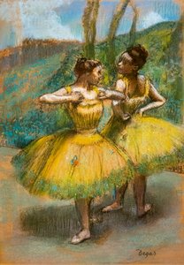 Two Dancers in Yellow