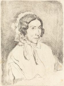 Woman in a Ruffled Cap (Old Woman) by Edgar Degas