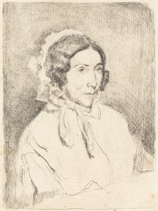 Woman in a Ruffled Cap (Old Woman) by Edgar Degas
