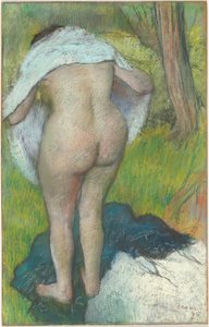 Young Woman Dressing Herself