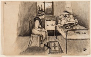 Some Shell!, 13 October 1917 by Edgar Fryer