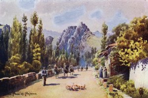 Northern Spain: In the Pass of Pajares, Near Pola de Gordon by Edgar T. A. Wigram