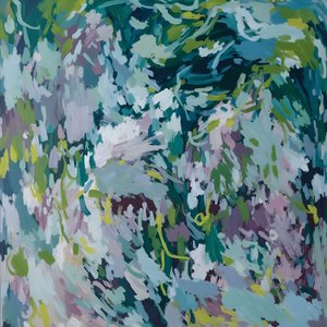 Lush Abstract Foliage by Edie