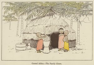 Central Africa, the family churn by Edith Farmiloe