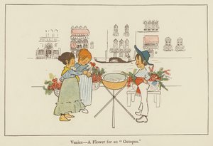 Venice, a flower for an octopus by Edith Farmiloe