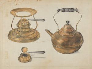 Burner and Kettle by Edith Magnette