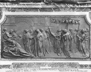 Procession of St. Charles Borromeo to cure Milan of the plague in 1576