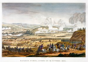 The Battle of Jena, Germany, 14th October 1806 by Edme Bovinet