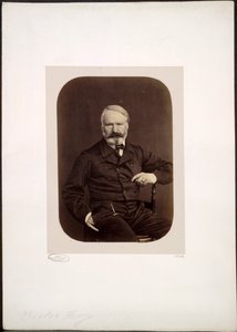 Portrait of Victor Hugo on Guernsey by Edmond Bacot